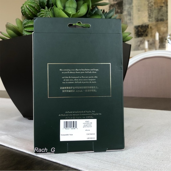 Kate Spade Gingerbread House AirPods Case - Picture 8 of 9